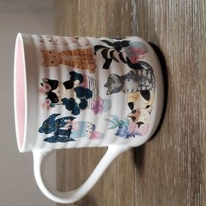 Cats and Plants Ceramic Coffee Mug